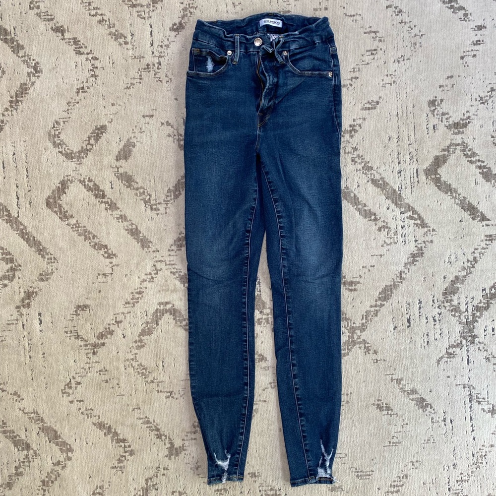 Good American “good waist” jeans